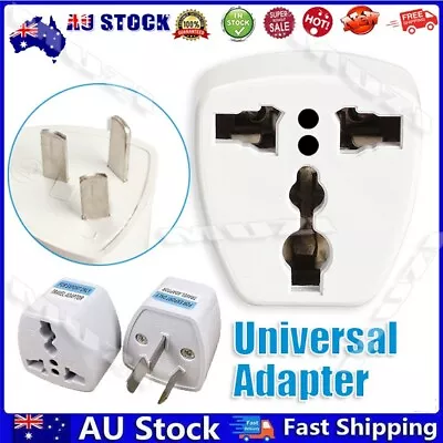 Portable UK Universal To AU Australia AC Power Adapter Plug Travel Converter • $6.55