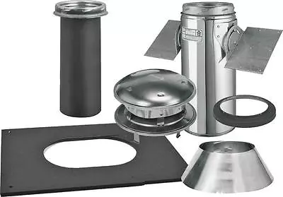 Selkirk 206621 6  Insulated Sure-temp Pitched Ceiling Pipe Support Kit 9846999 • $273.99