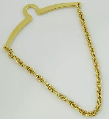 Tie Chain Goldtone Prince Of Wales Chain Links • $12.50