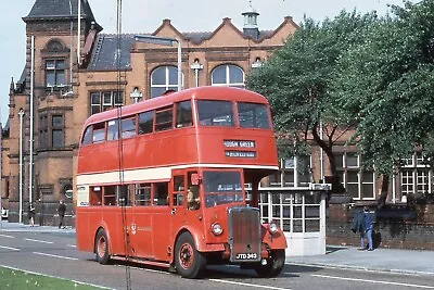 WIDNES Bus Slide . Leyland Titan PD2/1 Leyland #8 JTD343 . Widnes June 1968 • £2.49