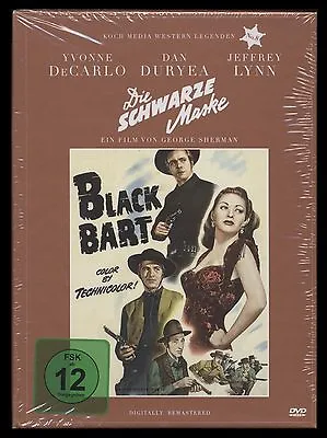 Dvd Western Legenden 8 - Die Schwarze Maske - Yvonne De Carlo + Dan Duryea * Neu • £7.49