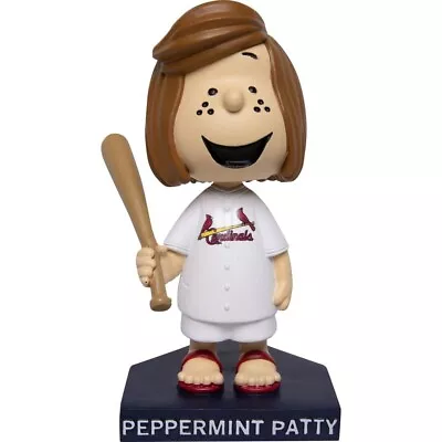 St Louis Cardinals Peanuts Peppermint Patty Bobblehead Theme SGA 4/8/24 PRESALE • $40.99