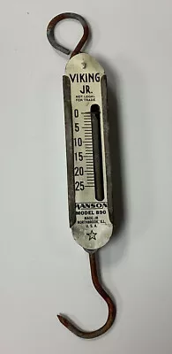 Vintage Hanson Viking Jr. Model 890 Fish Scale 25# All Metal EARLY PRODUCTION  • $7.50