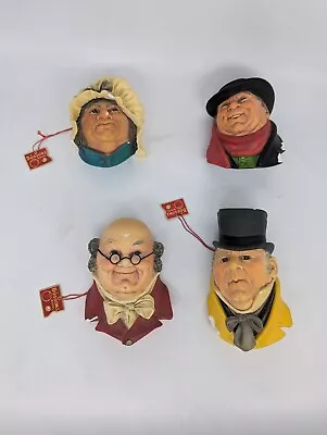 Lot Of 5 Vintage Bossons Chalkware Heads Congleton England • $25