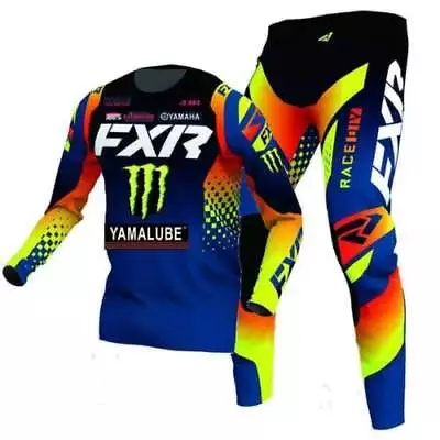 FXR Revo Yamalube Monster MX Gear Jersey/Pants Combo Motocross ATV Racing Set • $158.99