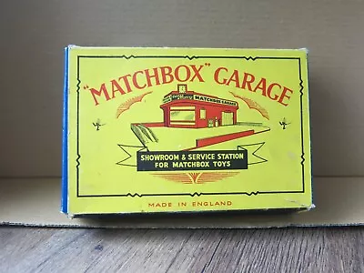 Vintage Matchbox Showroom Service Station With Box Lesney Accessory • $50