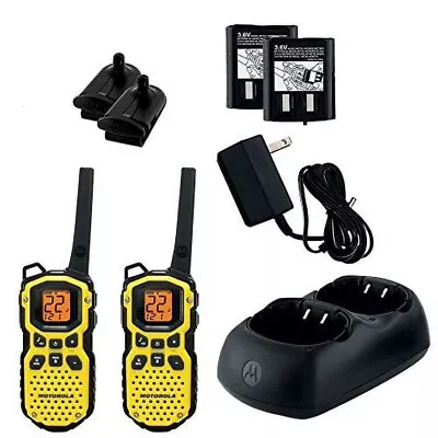 Walkie Talkies Motorola MS350R + Charger Water Resistant IP67 Floating • $142.57