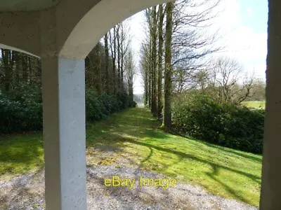 Photo 6x4 View From Inside The Octagonal Summer House Consall Looking Alo C2017 • £2