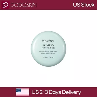 US SELLER Innisfree No Sebum Mineral Pact (8.5g) • $14