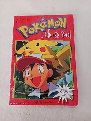 I Choose You; Pokemon Chapter Book - 0439104645 Tracey West Paperback • $4