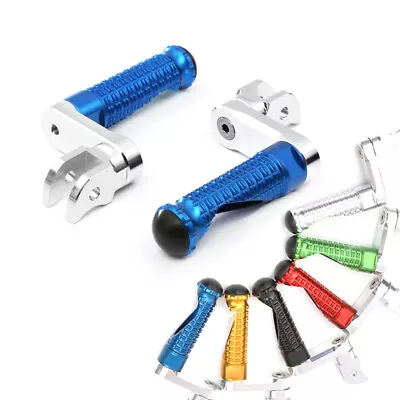 Blue M-PRO 40mm Extend Rider Foot Pegs For YZF R1 00-08 09 10 11 12 13 14 • $54.99