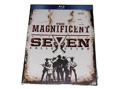 The Magnificent Seven Collection Four Film Set Blu-ray NEW/FACTORY SEALED! • $8.50