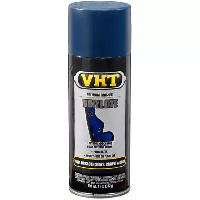 VHT Paint SP950; Vinyl Dye 11oz Aerosol Dark Blue Satin • $20.93