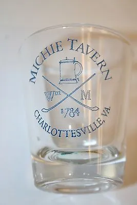 Nice Vintage Michie Tavern Charolettesville Virginia VA Liquor Bar Shot Glass • $9.15