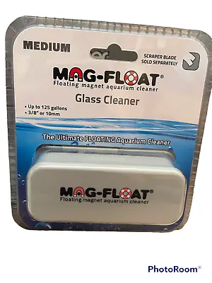 Mag-Float Ultimate Floating Magnet Aquarium Glass Cleaner Med Up To 125 Gallons • $28.99