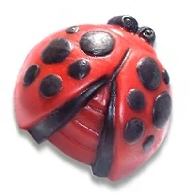 Ladybug Soap Mold By Milky Way Soap Molds  - MW399 • $8.99