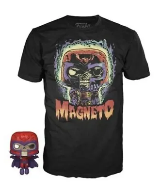 Pocket Pop & Tee:  Marvel Zombie Magneto T-Shirt & Pocket Vinyl Figure (New-md) • £14.99