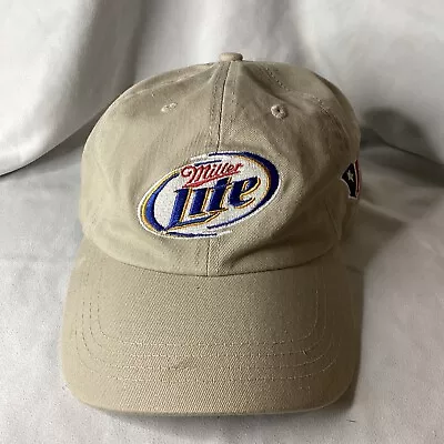 Vintage Texans Miller Lite Beer Embroidered Logo Hat/ Cap Adjustable  • $11.99