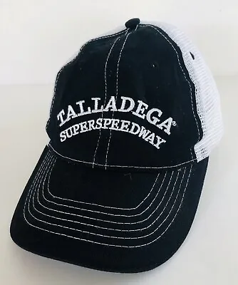 $12.99 • Buy Talladega Superspeedway Hat Strapback 2014 Aaron’s  499 Mesh  Trucker Cap Black