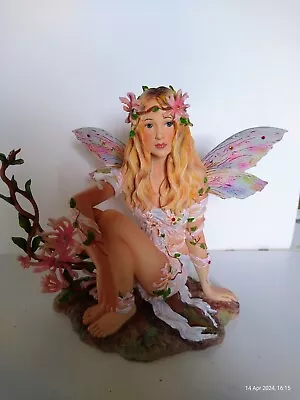 Honeysuckle Faerie By Christine Haworth.  Ltd Edition 18cms • £20