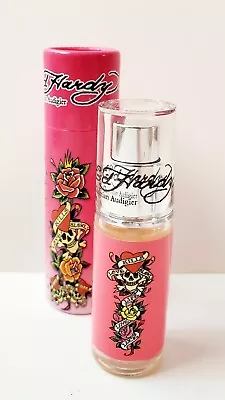 Ed Hardy Love Kills Slowly Women EDP Travel Spray 0.25 Oz NEW & Keychain  • $9.95