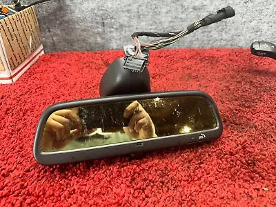 BMW E46 Convertible Rear View Mirror Homelink Garage Sos Auto Dimming OEM 117K • $279.99