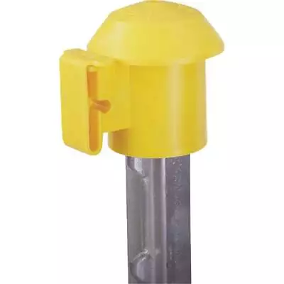 Dare Cap Yellow Polyethylene T-Post Electric Fence Insulator (10-Pack) 2027 Dare • $13.12
