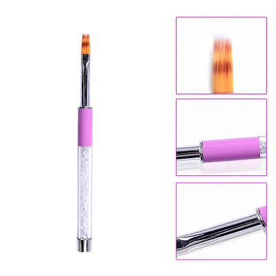 Nail Art Gradient Ombre Painting Pens Drawing Brush Rhinestone Handle Tools New • $3.39