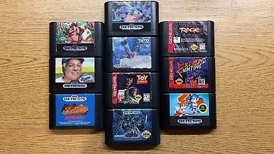 Authentic Sega Genesis Game Cartridges Only (Loose) You Pick - Cleaned • $21.94