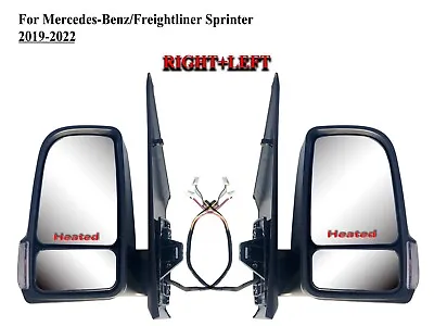 Pair Right+Left Side Power Heated Mirror For Mercedes/Freightliner Sprinter 2019 • $215.99