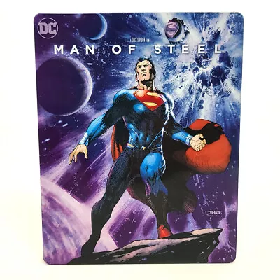 Man Of Steel (SteelBook) Zack Snyder Jim Lee Artwork RARE OOP Steelbook • $71.99