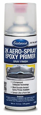 Eastwood 2K Epoxy Gray Primer Aerosol 12 Oz 8 SQ FT • $39.99