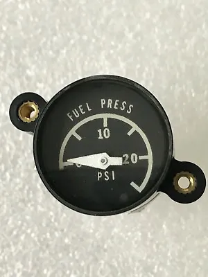 Aircraft - Fuel Pressure Gauge 1-1/4  (3cm) 0 To 25 PSI • $175