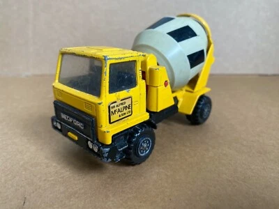Matchbox Bedford TM Cement Mixer 1:43 Scale Die Cast Rare 1977 Yellow • £5