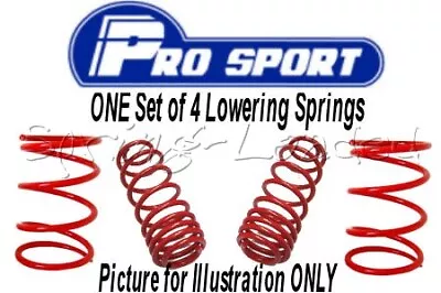 ProSport Lowering Springs For VW Jetta Mk3 1K2 2.0FSI/TFSI 1.6-2.0TDI 2004-11 • $112.37