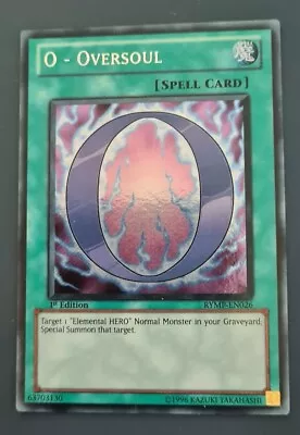 Yugioh! O - Oversoul RYMP-EN026 Secret Rare 1st Edition • £5