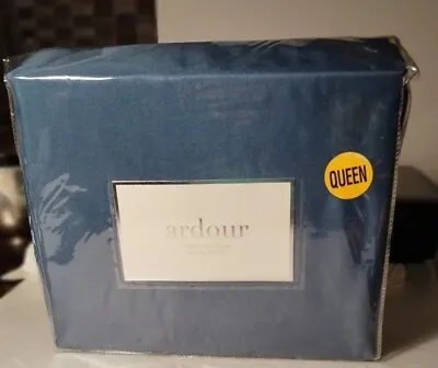 Ardour  Blue Queen Size Sheet Set • £21.19