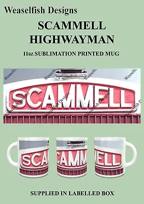 £10 • Buy Vintage Scammell Highwayman Lorry Badge, Photo Mug