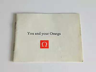 1969-71 You And Your Omega Booklet 11 Pages Omega 300 Diver Etc Good Condition • $105.68