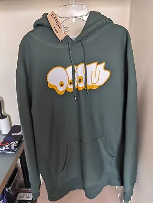 MF DOOM Gas Drawls DOOMSDAY Logo Hoodie M Medium Green Yellow GB Packers Color • $75