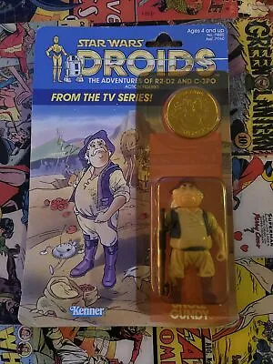 Vintage Star Wars Droids Uncle Gundy Figure 1985 • $349.99