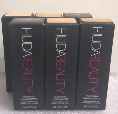 Huda Beauty Fauxfilter Luminious Matte Liquid Concealer 9 Ml Italy • $14.99