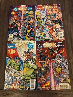 MARVEL VERSUS DC #1-4 Complete Set Lot Of 4 Avengers Vs Justice League 1996 • $19.99