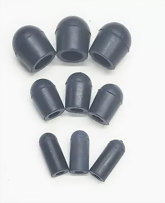 Rochester Quadrajet Carburetor Vacuum Line Caps 3/8  7/32  5/32  Pk Of 9 • $7.30