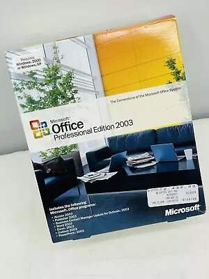 Microsoft  Office Professional Edition 2003 (Retail) (1 User) - Full Version For • $65