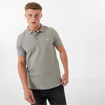 Jack Wills Mens Eaton Stretch Polo Shirt Slim Fit Tee Top Button Placket • £34.99