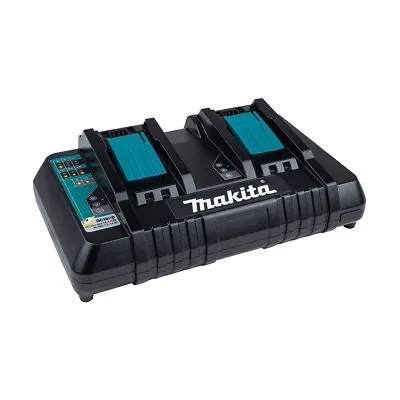 Makita DC18RD/1 18v LXT Twin Rapid Battery Charger (110v) • £130
