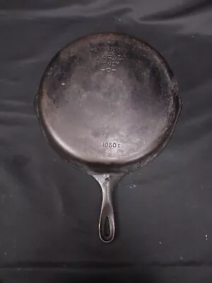 Vintage WAGNER WARE Sidney O 1060E #10 Cast Iron Skillet L2616 • $54.99