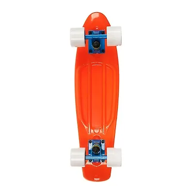 CircleR 22  Plastic Mini Cruiser Skateboard Complete Skateboard - Orange • $36.99