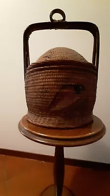 Lidded Vietnamese Rice Basket • $70